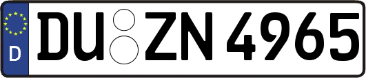 DU-ZN4965