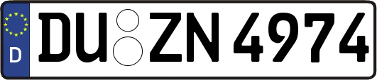 DU-ZN4974