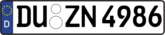 DU-ZN4986