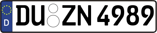 DU-ZN4989