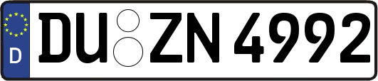 DU-ZN4992