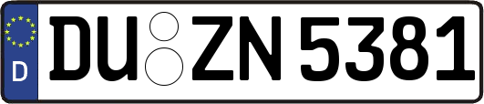 DU-ZN5381