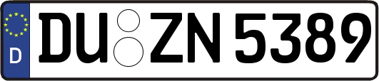 DU-ZN5389