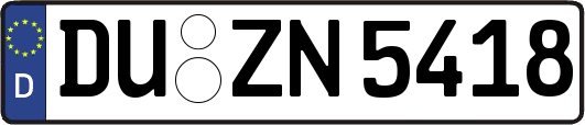 DU-ZN5418