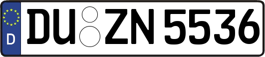 DU-ZN5536