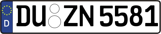 DU-ZN5581