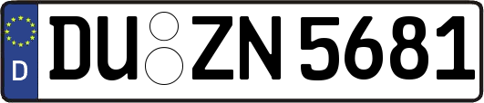 DU-ZN5681