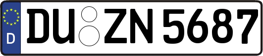 DU-ZN5687