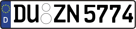DU-ZN5774