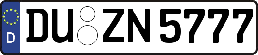 DU-ZN5777