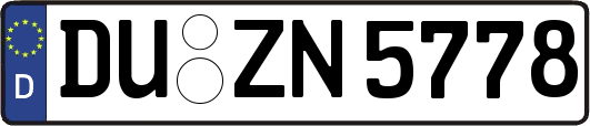 DU-ZN5778