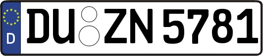 DU-ZN5781