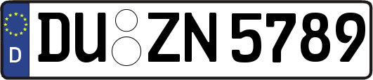 DU-ZN5789