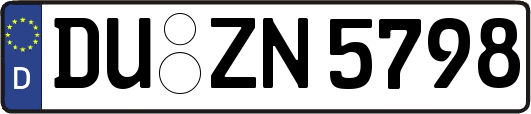 DU-ZN5798