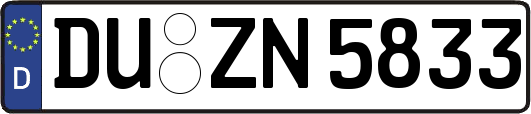 DU-ZN5833