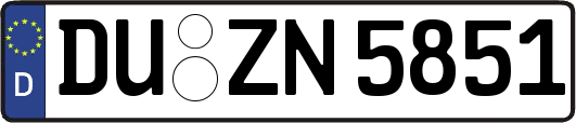 DU-ZN5851