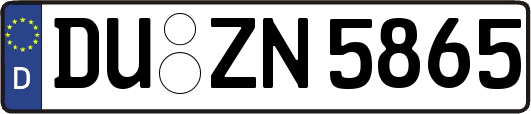 DU-ZN5865