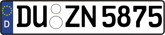 DU-ZN5875