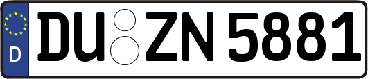 DU-ZN5881