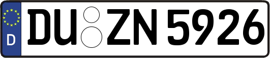 DU-ZN5926