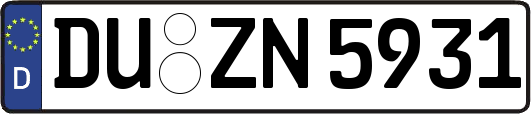 DU-ZN5931