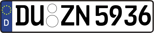 DU-ZN5936