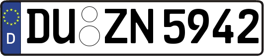 DU-ZN5942