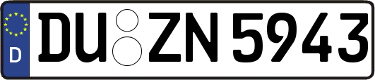 DU-ZN5943