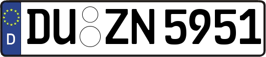 DU-ZN5951