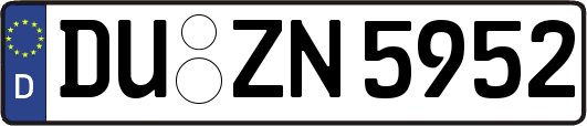 DU-ZN5952