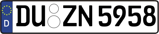 DU-ZN5958