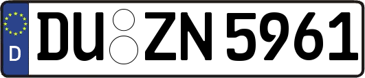DU-ZN5961