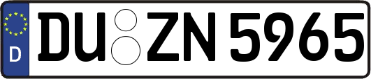 DU-ZN5965