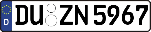 DU-ZN5967