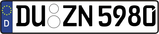 DU-ZN5980