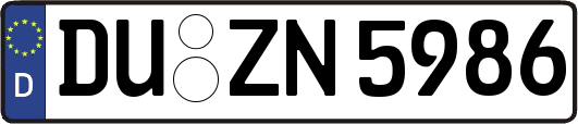 DU-ZN5986