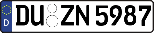 DU-ZN5987