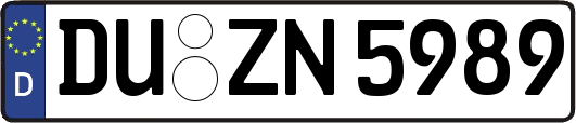 DU-ZN5989