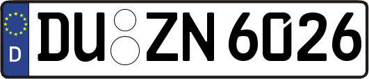 DU-ZN6026