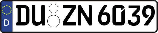 DU-ZN6039