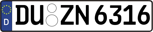 DU-ZN6316