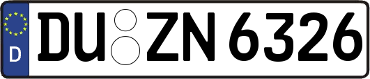 DU-ZN6326