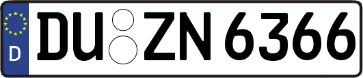 DU-ZN6366