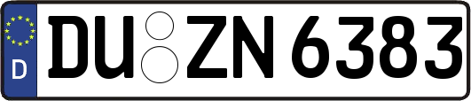 DU-ZN6383