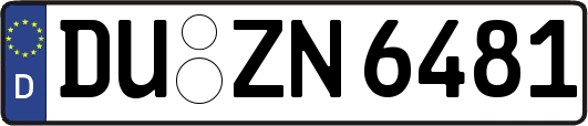 DU-ZN6481
