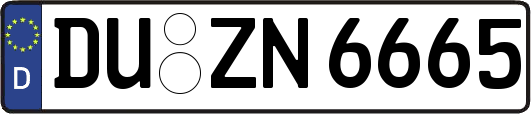 DU-ZN6665