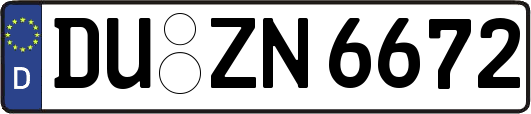DU-ZN6672
