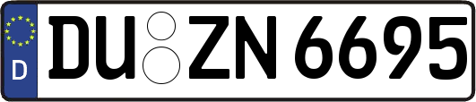 DU-ZN6695