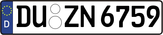 DU-ZN6759