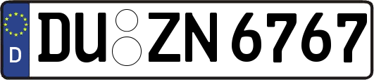 DU-ZN6767